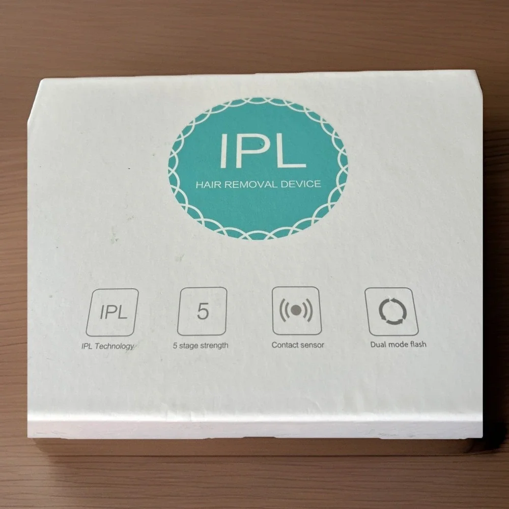 IPL Hair Removal Device 5 Stages Dual Mode Contact Sensor New‎ Open Box